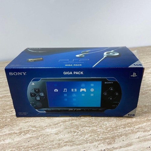 Sony psp 1000 black giga - 1000, pack