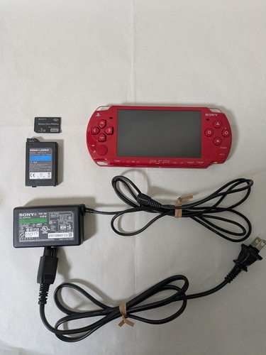 Sony psp 2000 deep - sony, red