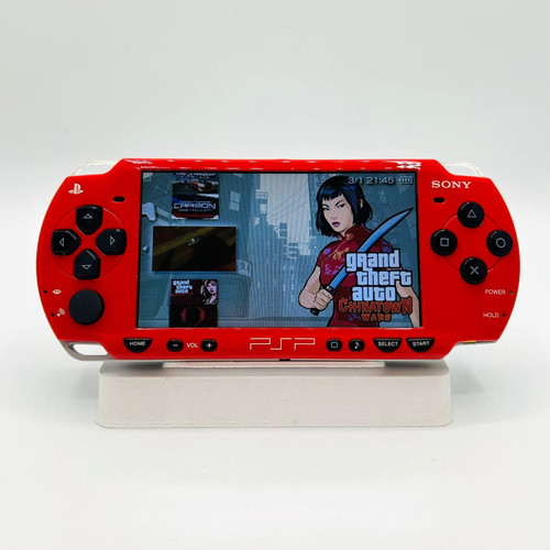 Console psp 2004 rossa nera - console,