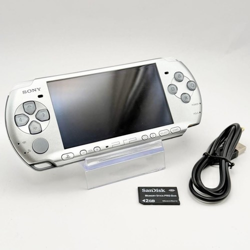 Sony psp 3000 mystic silver - psp,