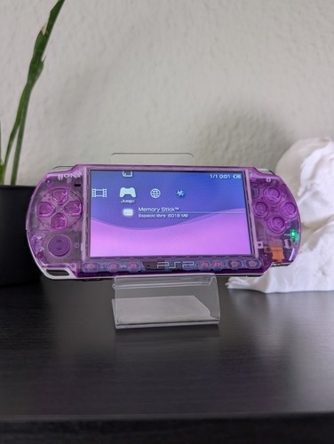 Psp 3000 clear purple - 3000,